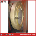 Albronze C95800 Válvula de Retenção de Placa Única tipo Wafer